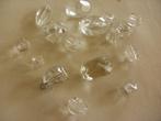 0730- Glaskralen: TRANSPARANT FACET MIX, Hobby en Vrije tijd, Kralen en Sieraden maken, Ophalen of Verzenden, Nieuw, Kraal