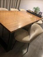 Stoelen, Huis en Inrichting, Tafels | Eettafels, Ophalen, Zo goed als nieuw, Rechthoekig, 50 tot 100 cm