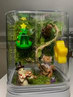 Springspin terrarium kerst met muziek diertjes, Dieren en Toebehoren, Reptielen en Amfibieën | Toebehoren, Ophalen of Verzenden