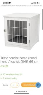 Trixie honden of kattenbench als nieuw te klein gekocht, Dieren en Toebehoren, Hondenhokken, Minder dan 65 cm, Ophalen of Verzenden