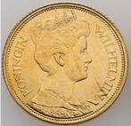 gouden vijfje 5 gulden 1912 FDC, Postzegels en Munten, Munten | Nederland, 5 gulden, Koningin Wilhelmina, Losse munt, Goud