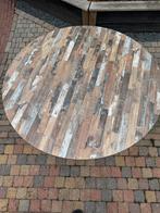 Stoere Ronde Eettafel, Huis en Inrichting, Tafels | Eettafels, Ophalen, Overige materialen, 100 tot 150 cm, Rond
