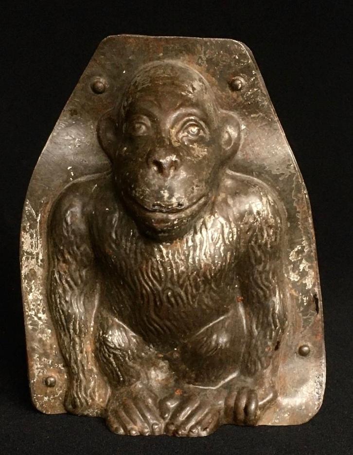 Chocolade vorm Gorilla Aap., Antiek en Kunst, Antiek | Overige Antiek, Ophalen