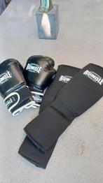 RUMBLE Bokshandschoenen scheenbeschermers krav maga set 6-OZ, Ophalen of Verzenden, Zo goed als nieuw, Bokshandschoenen