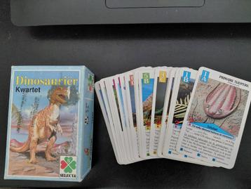Dinosauriër kwartet, 32 kaarten, compleet, Selecta. beschikbaar voor biedingen