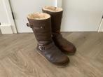 Leren UGG’s  Kensington Laarzen, Maat 38, Ophalen, Zo goed als nieuw, Bruin, Hoge laarzen