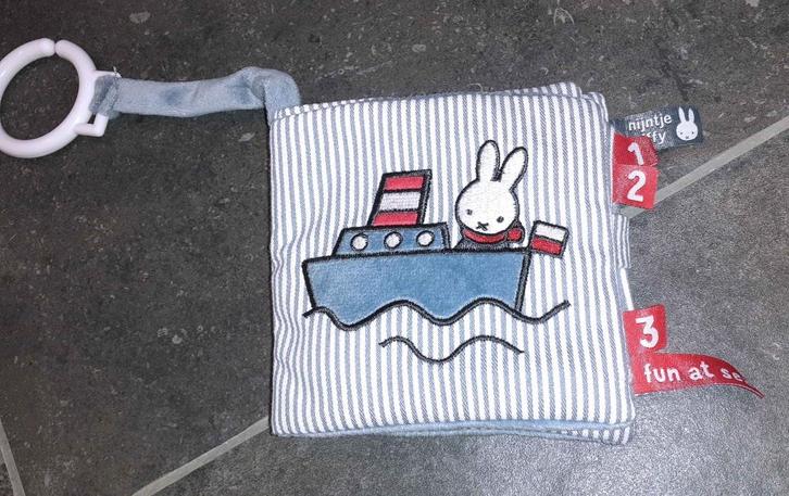 Baby Nijntje Fun at Sea buggyboekje knisperboekje, Kinderen en Baby's, Speelgoed | Babyspeelgoed, Nieuw, Overige typen, Verzenden