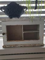 Brocant planken kastje, Ophalen