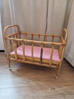 Vintage Rotan Poppenbedje, Ophalen, Gebruikt, Overige typen