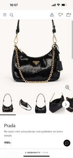 Prada tas, Ophalen of Verzenden, Zo goed als nieuw, Zwart, Handtas