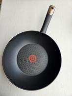Tefal Anti-aanbak Wok, Inductieplaat, Aluminium, Ophalen of Verzenden, Zo goed als nieuw
