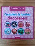 Cupcakes & taarten decoreren door Conchita Velloso, Boek of Tijdschrift, Ophalen of Verzenden, Zo goed als nieuw, Taarten of Cupcakes