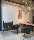 2 Walter Knoll fauteuils 369 leder limited edition, Huis en Inrichting, Fauteuils, Ophalen, Kunststof
