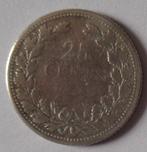 Wilhelmina 25 Cent 1906 Zilver, Verzenden, Zilver, 25 cent, Koningin Wilhelmina