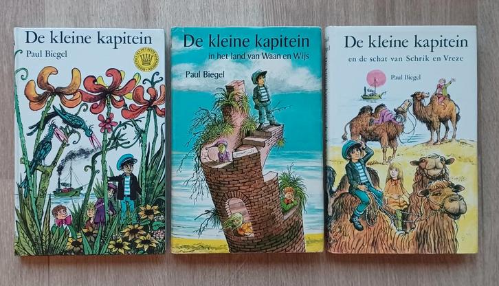 Paul Biegel - 3x De kleine kapitein, Boeken, Kinderboeken | Jeugd | onder 10 jaar, Sprookjes, Ophalen