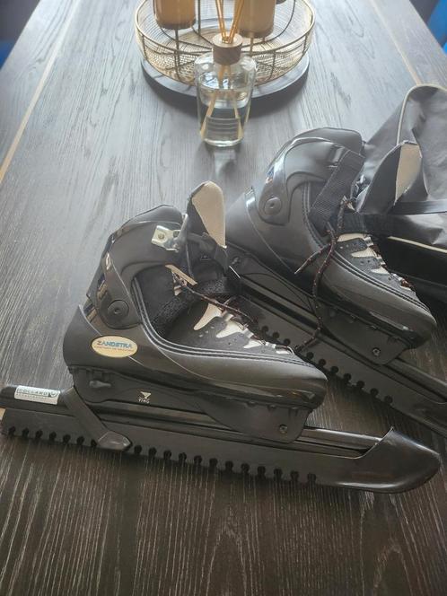 Falco zandstra klapschaatsen, Sport en Fitness, Schaatsen, Zo goed als nieuw, Noren, Zandstra, Ophalen of Verzenden