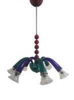 Zeldzame Artemide Giuseppe Righetto design kroonluchter, Ophalen, Gebruikt, Italiaans design Murano, Glas