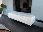 Zwevend TV meubel wit, 150 tot 200 cm, Minder dan 100 cm, 25 tot 50 cm, Gebruikt