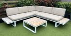 Zo goed als nieuwe Intratuin loungeset, Tuin en Terras, Tuinsets en Loungesets, Ophalen, 5 zitplaatsen, Bank, Aluminium