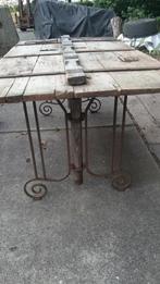 Stoere luiken tafel, Ophalen, Zo goed als nieuw, Rechthoekig