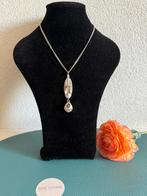 Y002/Vintage Zilveren NAVAJO Berenklauw ketting met tanden, Gebruikt, Verzenden, X, Zilver
