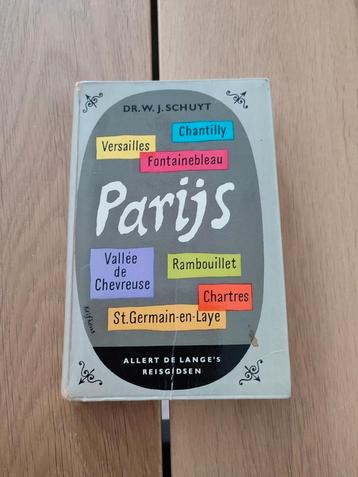 Allert de Lange's reisgidsen Parijs ca 1960 beschikbaar voor biedingen