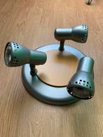 Spots 3 lampjes plafond plafonnaire, Ophalen, Gebruikt