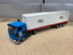 TEKNO SCANI 142H VINK CONTAINER TRANS, Hobby en Vrije tijd, Modelauto's | 1:50, Ophalen of Verzenden, Zo goed als nieuw, Bus of Vrachtwagen