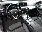BMW 5 Serie 520i M Sport Aut- Panodak, Xenon Led, Virtual co, Auto's, Te koop, Zilver of Grijs, Benzine, Gebruikt