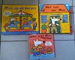 3 boeken van MUIS, kermis, speelhuis. Lees advertentie aub, Ophalen of Verzenden, Gelezen, Uitklap-, Voel- of Ontdekboek, 3 tot 4 jaar