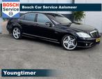 Mercedes-Benz S-klasse AMG 63 Lang / YOUNGTIMER / PANO / APK, Automaat, Gebruikt, 8 cilinders, Zwart