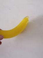 Murano glazen banaan igst  20 cm lang, Ophalen of Verzenden