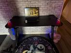 Gaming Bureau met Lampjes - Snel Weg!, Huis en Inrichting, Bureaus, Ophalen, Gebruikt, Bureau