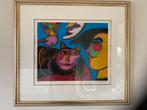 Corneille zeefdruk- handgesigneerd en genummerd MAANCLOWN, Antiek en Kunst, Ophalen