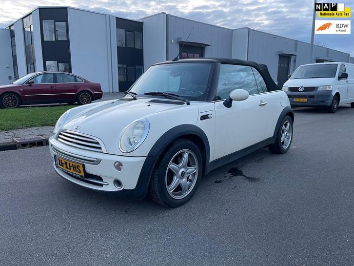 Mini Mini Cabrio 1.6 One Pepper, Auto's, Mini, Bedrijf, Te koop, Cabrio, ABS, Airbags, Boordcomputer, Cruise Control, Elektrische buitenspiegels