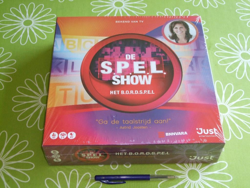 Nieuw in seal: De SPEL show - Het bordspel, Hobby en Vrije tijd, Gezelschapsspellen | Bordspellen, Een of twee spelers, Ophalen of Verzenden