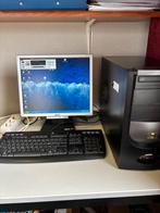 Windows XP Computer met Scherm en Toetsenbord, Computers en Software, Desktop Pc's, Ophalen, Gebruikt, HDD, Met monitor
