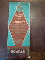 Sleeswijk kaart van Utrecht, Boeken, Gelezen, Ophalen of Verzenden, Landkaart, 1800 tot 2000