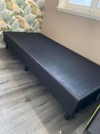 Boxspring 1 Persoons, Ophalen, 90 cm, Eenpersoons, Zwart