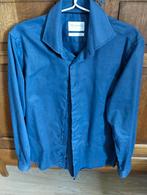 Michaelis Blauw Shirt Maat 40 (M) - Non-Iron Slim Fit, Blauw, Michaelis, Zo goed als nieuw, Halswijdte 39/40 (M)