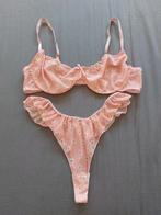 BH en String Setje, abrikoos, XL, Ophalen of Verzenden, BH