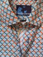 MEYER EN MEYER retro motief overhemd maat M, Kleding | Heren, Overige kleuren, Verzenden, Meyer, Halswijdte 39/40 (M)