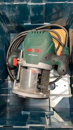 Bosch boverfrees POF 1100 AE incl frezen, Doe-het-zelf en Verbouw, Ophalen of Verzenden, Zo goed als nieuw, Elektrisch, Bovenfrees