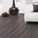 30m2 donker grijze antraciet laminaat 8 mm te koop!, Huis en Inrichting, Stoffering | Vloerbedekking, 75 m² of meer, Nieuw, Grijs