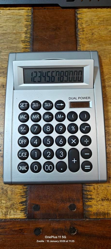 Rekenmachine Calculator Model: D2-1

Fabrikant: GLOBALTRONIC, Diversen, Rekenmachines, Ophalen of Verzenden