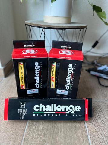 Diverse nieuwe challenge banden beschikbaar voor biedingen