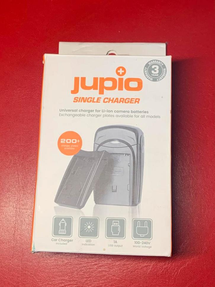 Jupio Single Charger JSC0010 Camera baterij oplader, Audio, Tv en Foto, Accu's en Batterijen, Nieuw, Oplaadbaar, Ophalen of Verzenden