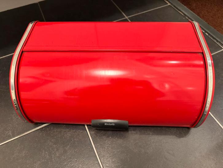 Rode Brabantia Broodtrommel - Gebruikt, Werkt Nog Goed!, Huis en Inrichting, Keuken | Keukenbenodigdheden, Gebruikt, Ophalen