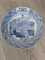Antieke Wandbord Koningin Wilhelmina, Ophalen of Verzenden