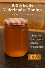 Echte Nederlandse Honing – 350 g puur natuur van de imker, Ophalen